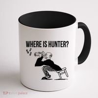 Where Is Hunter Political Humor Pro Trump Coffee Mug thumb 1