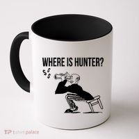 Where Is Hunter Political Humor Pro Trump Coffee Mug thumb 0