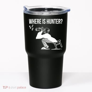 Where Is Hunter Political Humor Pro Trump Tumbler
