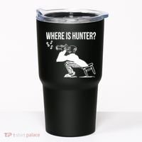 Where Is Hunter Political Humor Pro Trump Tumbler thumb 0