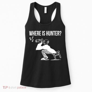 Where Is Hunter Political Humor Pro Trump Women's Tank Top