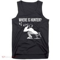 Where Is Hunter Political Humor Pro Trump Tank Top thumb 0