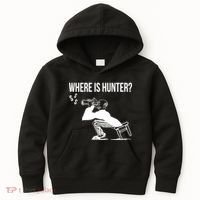 Where Is Hunter Political Humor Pro Trump Kids Hoodie thumb 0