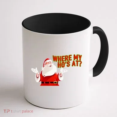 Where My Hoe's At Coffee Mug back