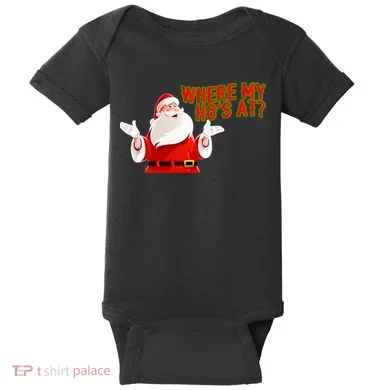 Where My Hoe's At Baby Bodysuit
