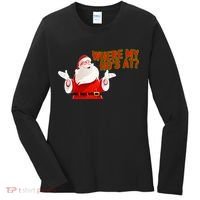 Where My Hoe's At Women's Long Sleeve Shirt thumb 0