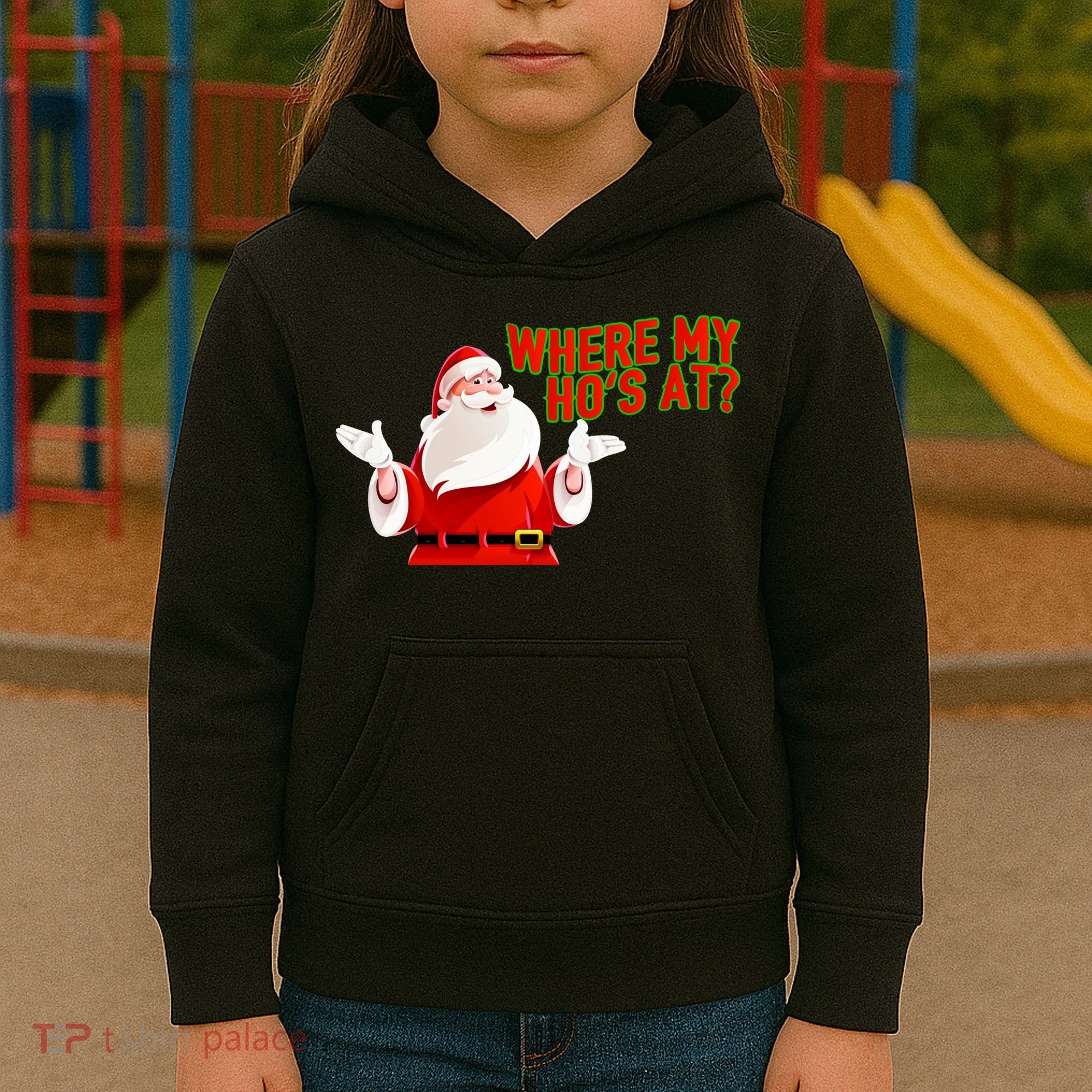 Where My Hoe's At Kids Hoodie