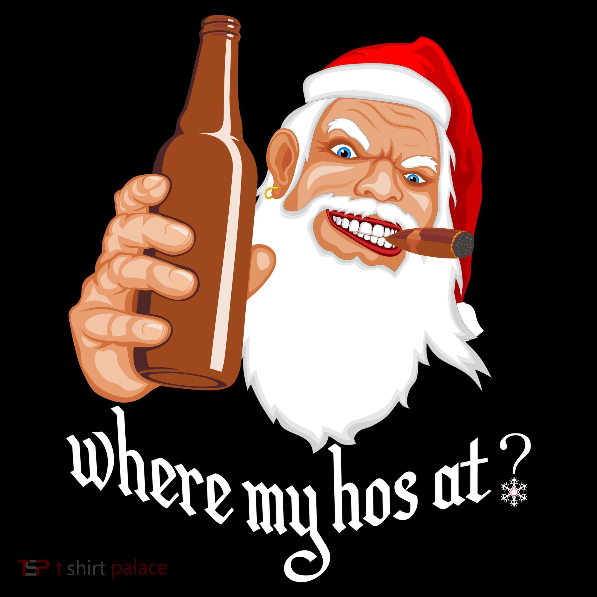 Where My Hos At? Christmas Backpack