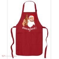 Where My Hos At? Christmas Apron thumb 0