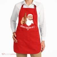 Where My Hos At? Christmas Apron thumb 2