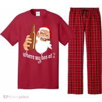 Where My Hos At? Christmas Pajama Set thumb 0