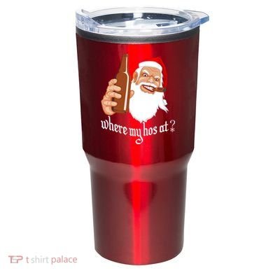 Where My Hos At? Christmas Tumbler