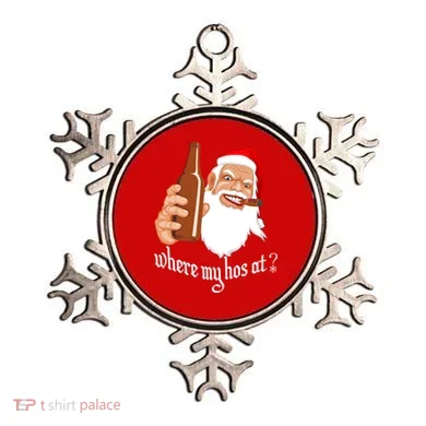 Where My Hos At? Christmas Ornament