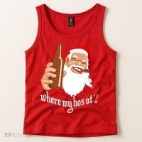 Where My Hos At? Christmas Tank Top thumb 2