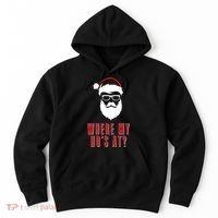 Where My Ho's At? Funny Xmas Hoodie thumb 0