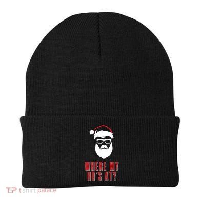 Where My Ho's At? Funny Xmas Beanie