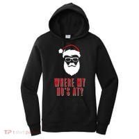 Where My Ho's At? Funny Xmas Women's Hoodie thumb 0