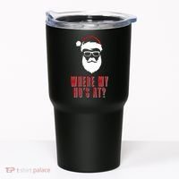 Where My Ho's At? Funny Xmas Tumbler thumb 0