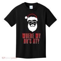 Where My Ho's At? Funny Xmas Kids T-Shirt thumb 0
