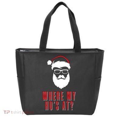 Where My Ho's At? Funny Xmas Tote Bag