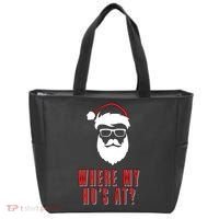 Where My Ho's At? Funny Xmas Tote Bag thumb 0
