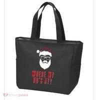 Where My Ho's At? Funny Xmas Tote Bag thumb 3
