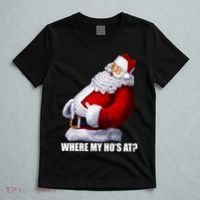 Where My Ho's At? Santa Quote T-Shirt thumb 5