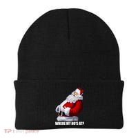 Where My Ho's At? Santa Quote Beanie thumb 0