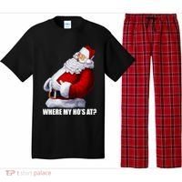 Where My Ho's At? Santa Quote Pajama Set thumb 0
