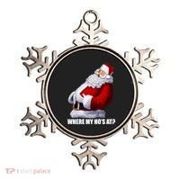 Where My Ho's At? Santa Quote Ornament thumb 0