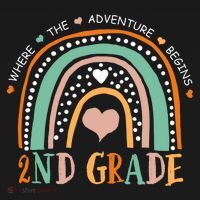 Where The Adventure Begins 2nd Grade Backpack thumb 2
