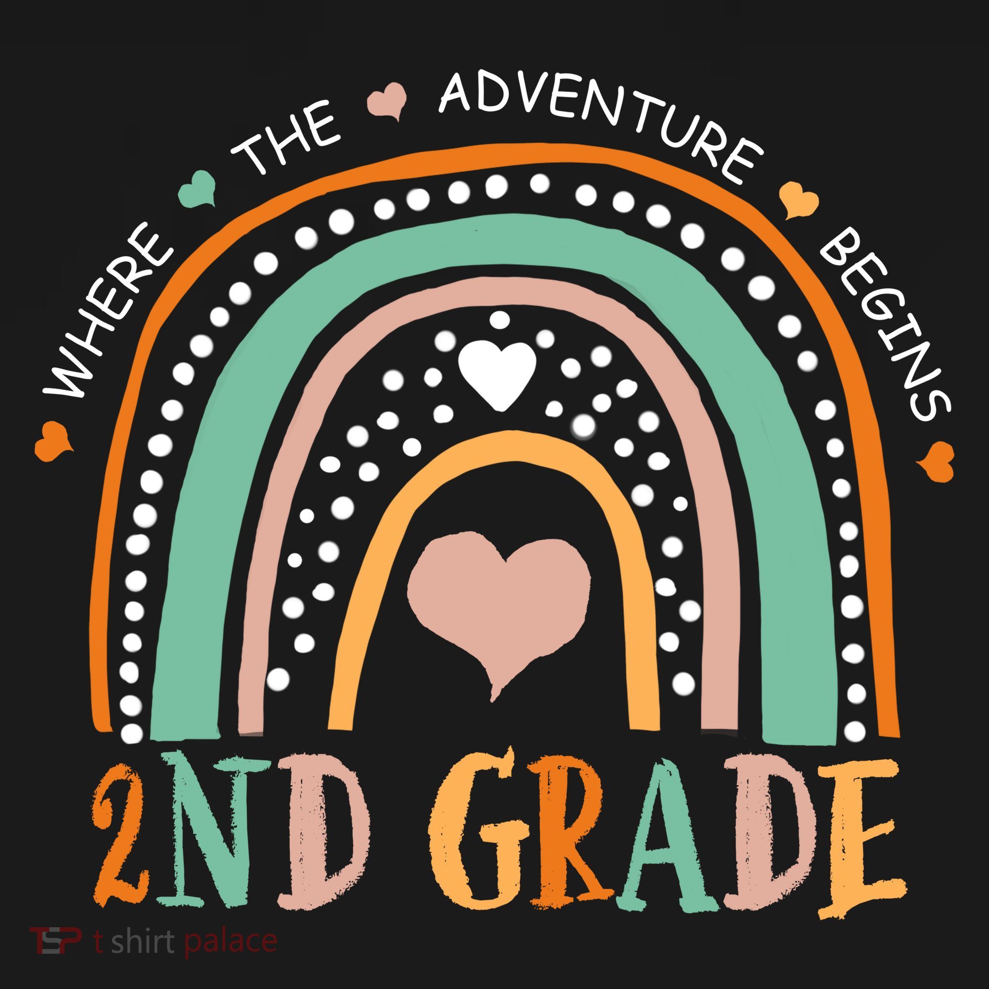 Where The Adventure Begins 2nd Grade Backpack