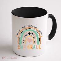 Where The Adventure Begins 2nd Grade Coffee Mug thumb 1