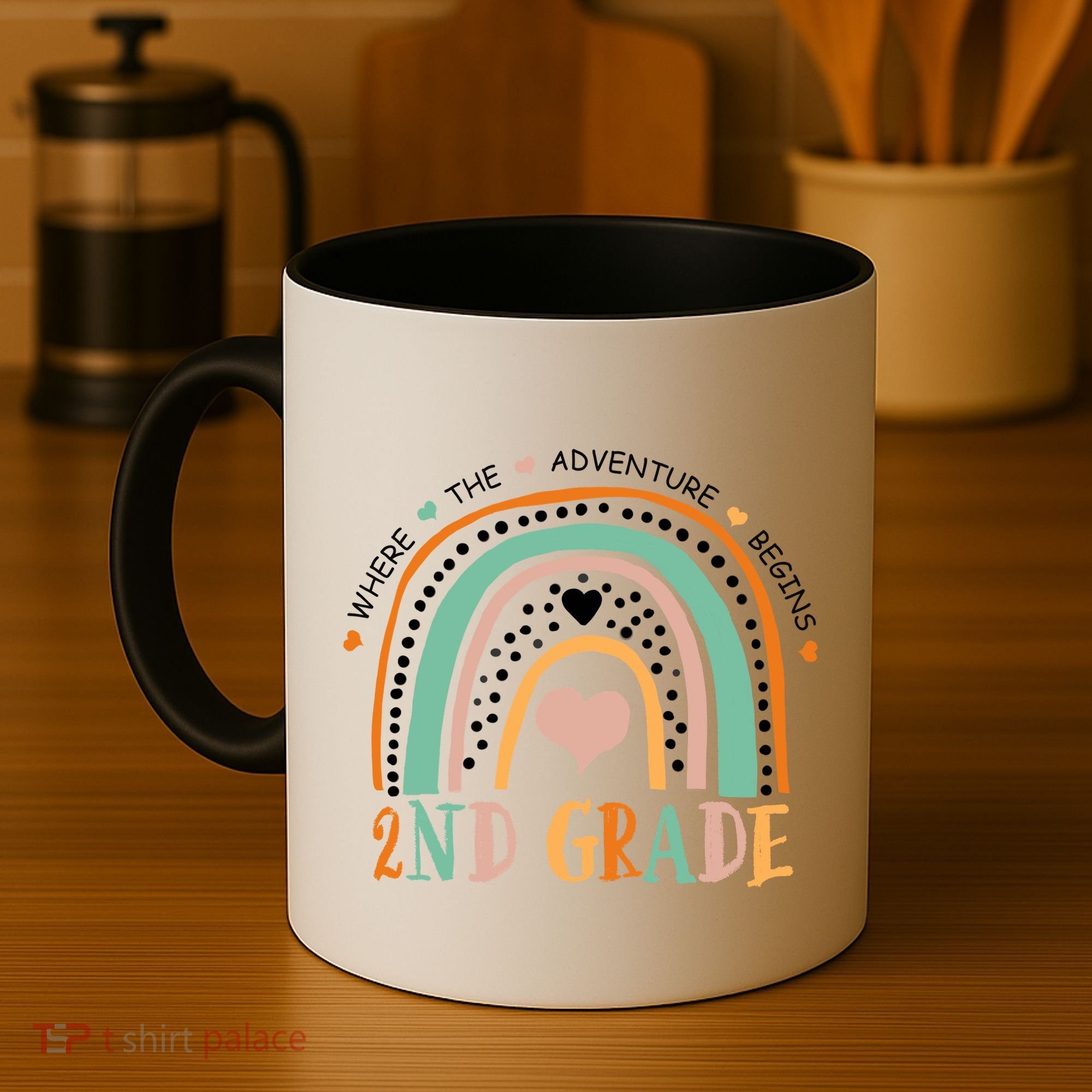 Where The Adventure Begins 2nd Grade Coffee Mug
