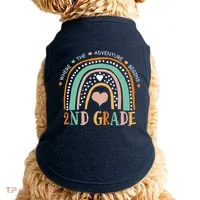 Where The Adventure Begins 2nd Grade Doggie Tank thumb 0
