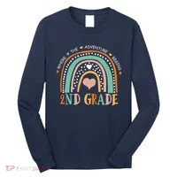 Where The Adventure Begins 2nd Grade Long Sleeve Shirt thumb 0