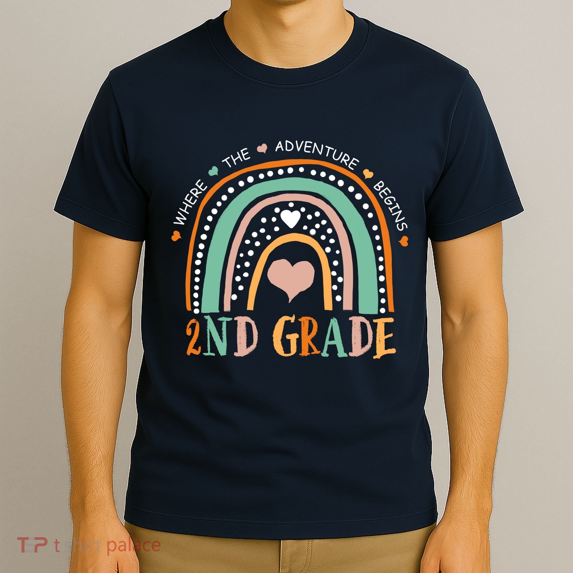 Where The Adventure Begins 2nd Grade T-Shirt