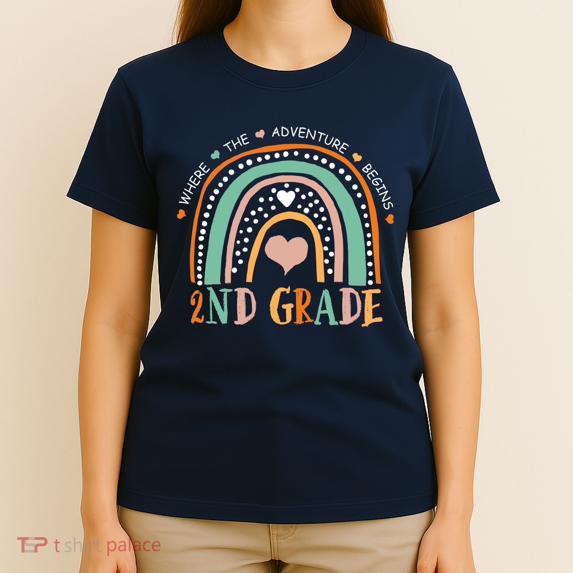 Where The Adventure Begins 2nd Grade T-Shirt