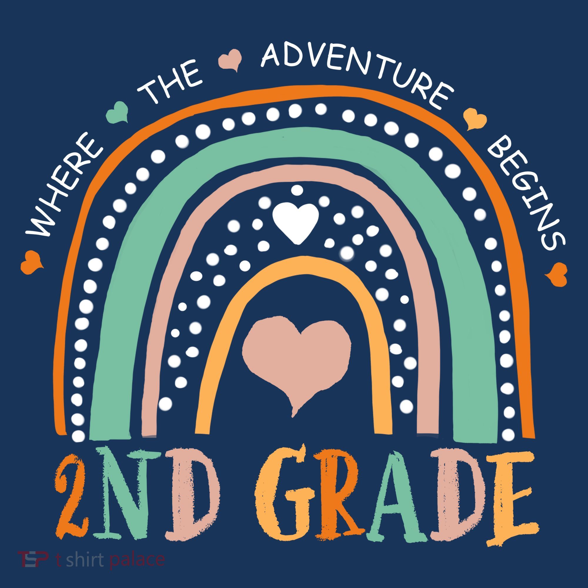 Where The Adventure Begins 2nd Grade Toddler T-Shirt