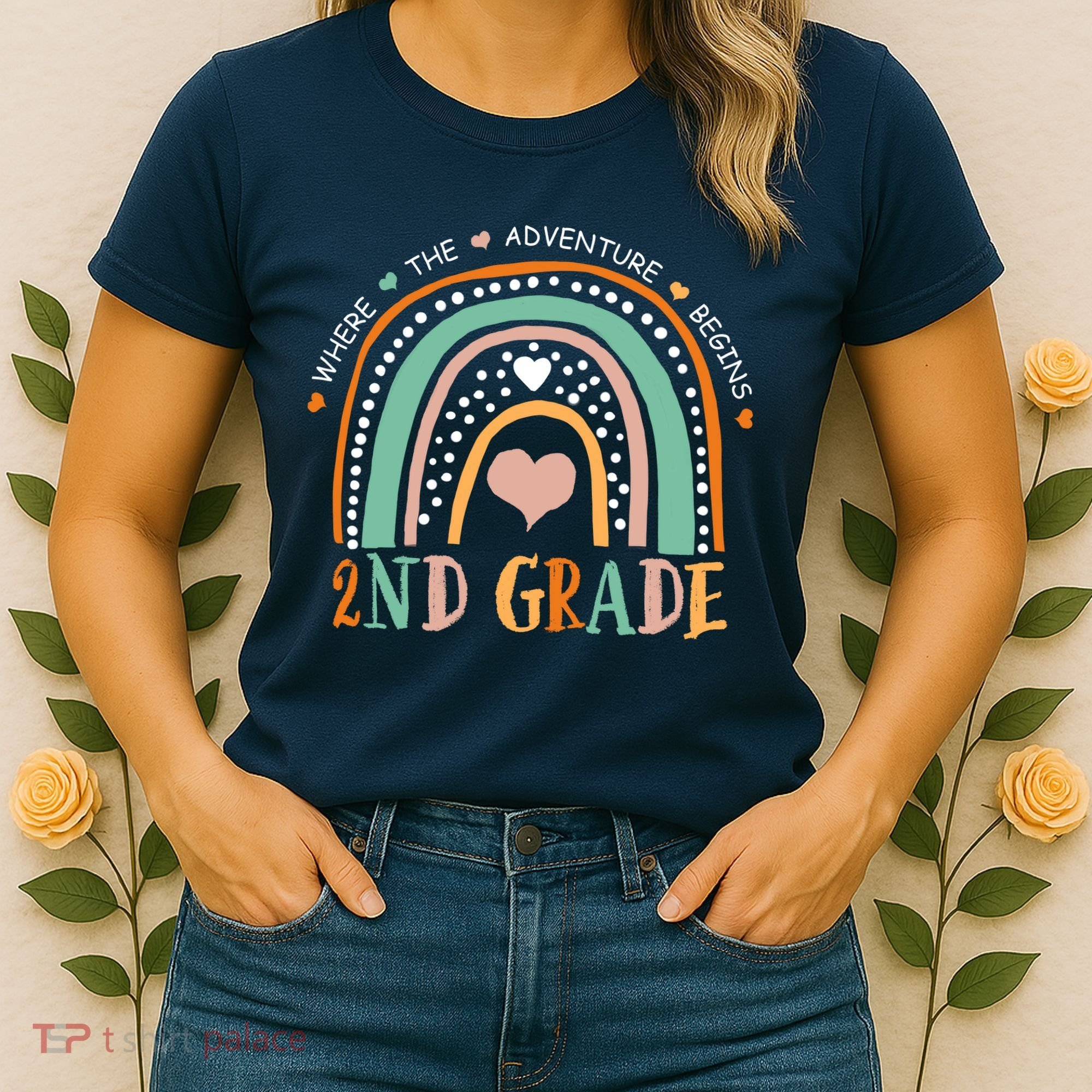 Where The Adventure Begins 2nd Grade Women's T-Shirt