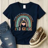 Where The Adventure Begins 2nd Grade Women's T-Shirt thumb 3