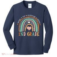 Where The Adventure Begins 2nd Grade Kids Long Sleeve Shirt thumb 0