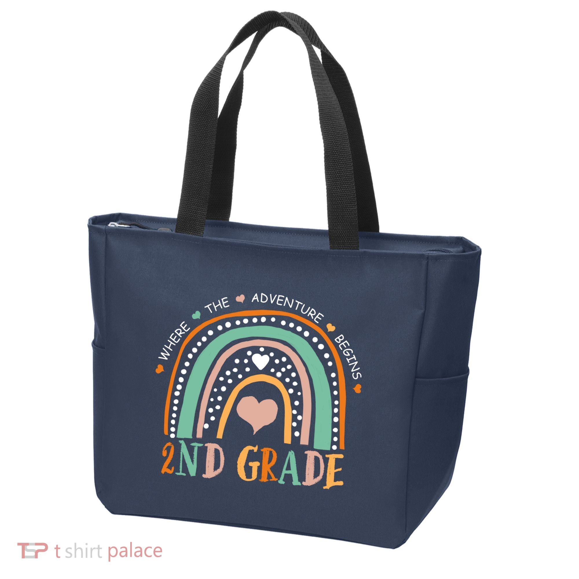 Where The Adventure Begins 2nd Grade Tote Bag
