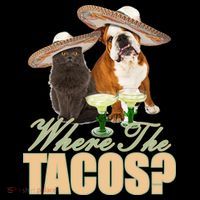 Where The Tacos? Cat Dog Coffee Mug thumb 5