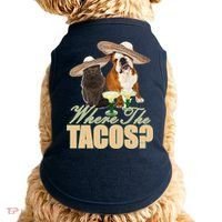 Where The Tacos? Cat Dog Doggie Tank thumb 0