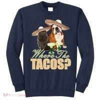 Where The Tacos? Cat Dog Sweatshirt thumb 0