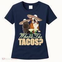 Where The Tacos? Cat Dog Women's T-Shirt thumb 0