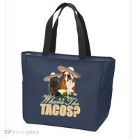 Where The Tacos? Cat Dog Tote Bag thumb 3
