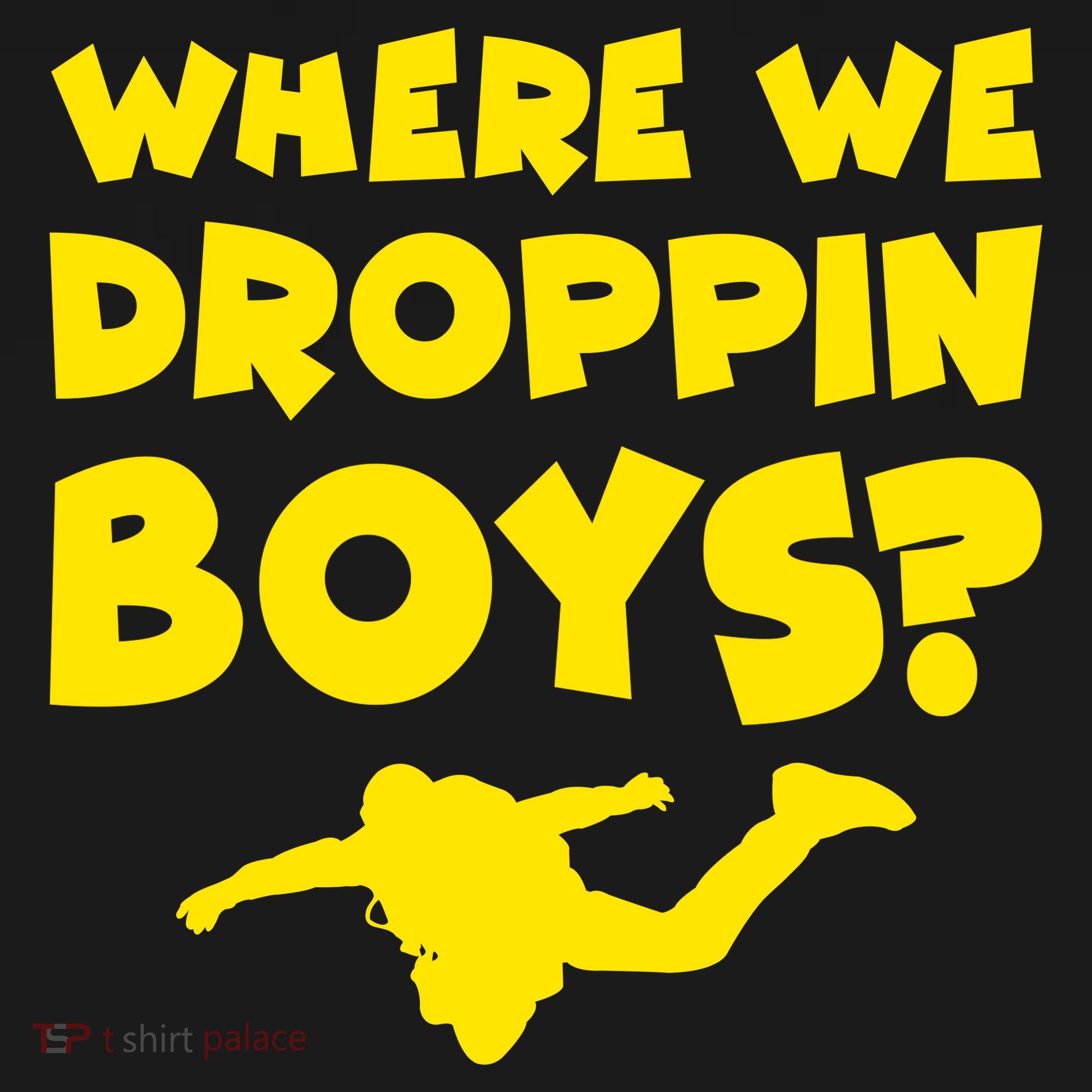 Where We Droppin Boys Funny Gamer Bucket Hat