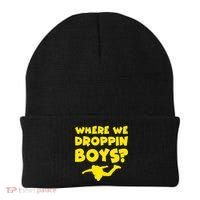 Where We Droppin Boys Funny Gamer Beanie thumb 0